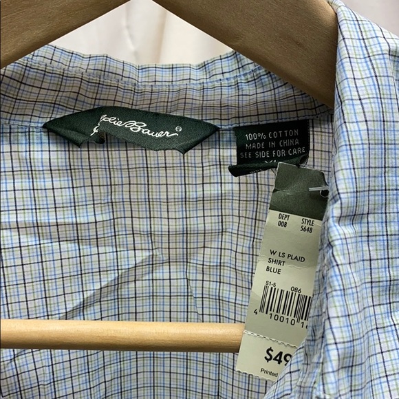NWT Eddie Bauer button down size XL - Picture 2 of 3